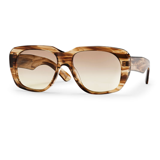 ATHERIS - YELLOW STRIPED (BROWN GRADIENT LENS)