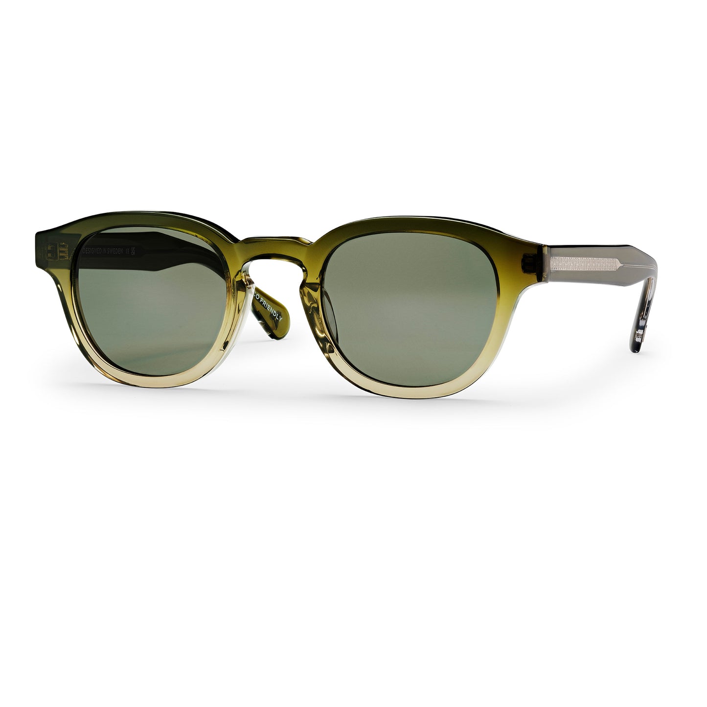 BARRED - GREEN GRADIENT SOLID GREEN SUN