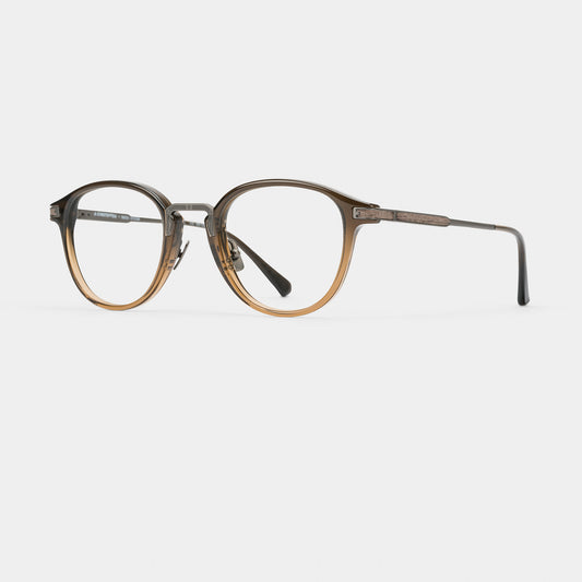 BARBIER | ACETATE & TITANIUM - COFFEE