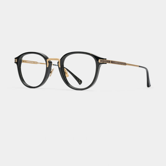 BARBIER | ACETATE & TITANIUM - BLACK MARMOR