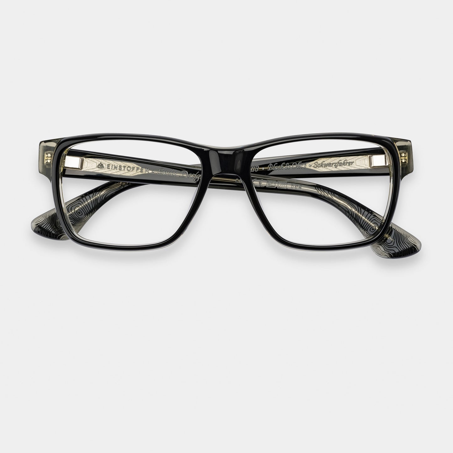 SCHWARZFAHRER | ACETATE - BLACK & OLIVE