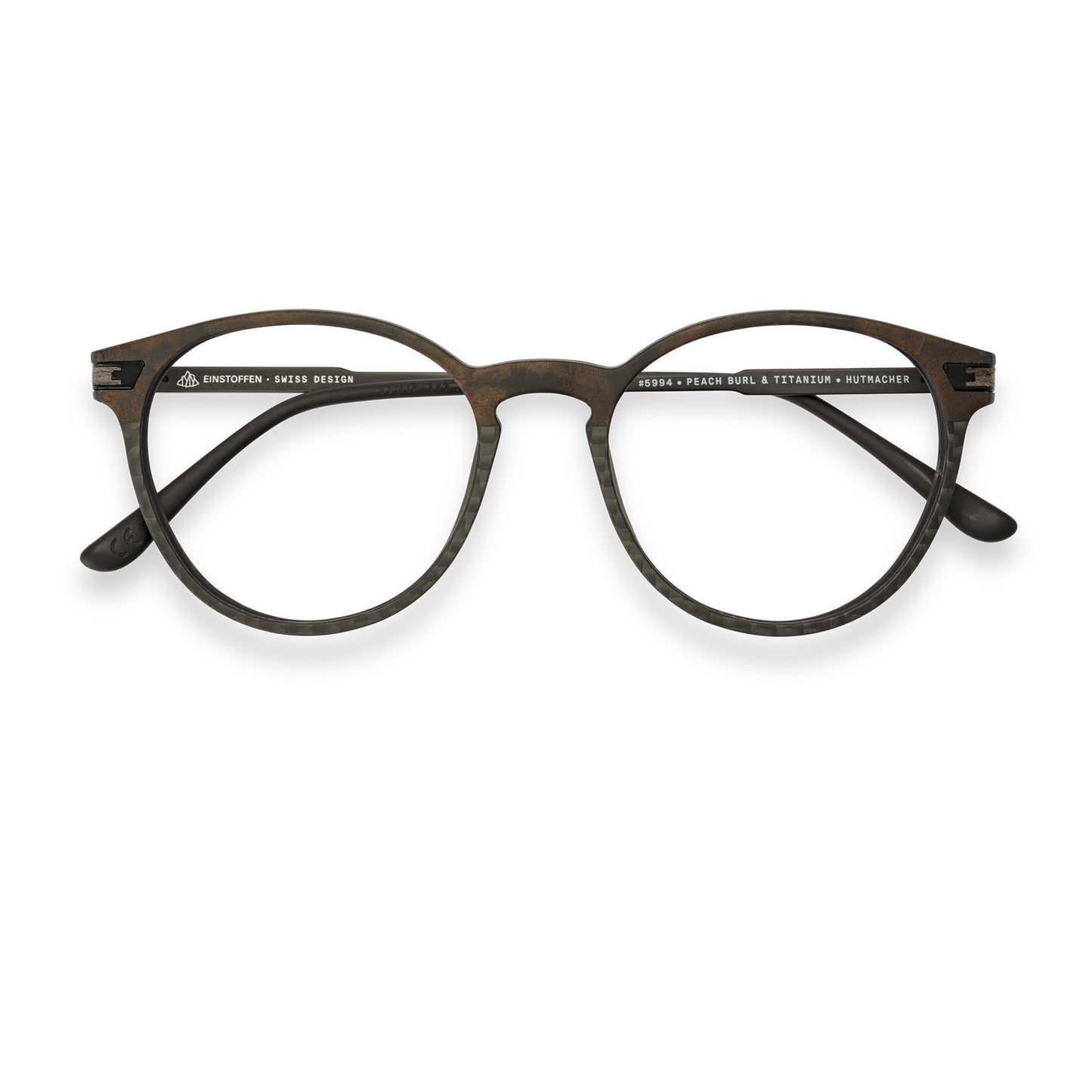 HUTMACHER | PEACH BURL & TITANIUM